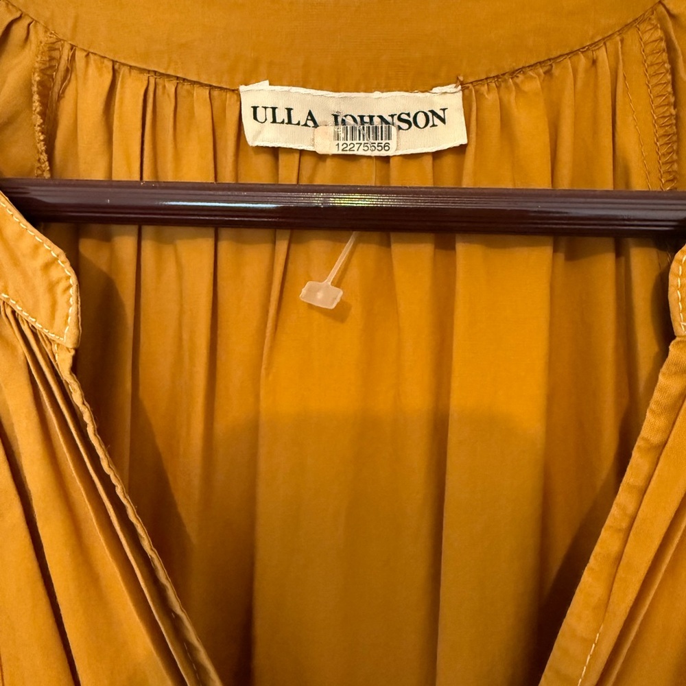Ulla Johnson - Claribel Dress - Women - Cotton/Polyester - 2 - Yellow - Picture 6 of 8